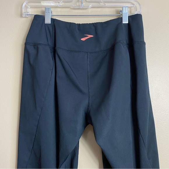 Brooks Womens Threshold Run Thermal Pants Black - Picture 5 of 10